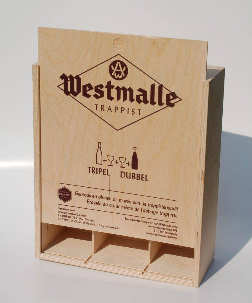 Westmalle houten kist